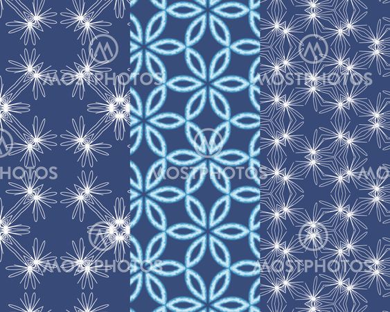 Set of seamless abstract pictures