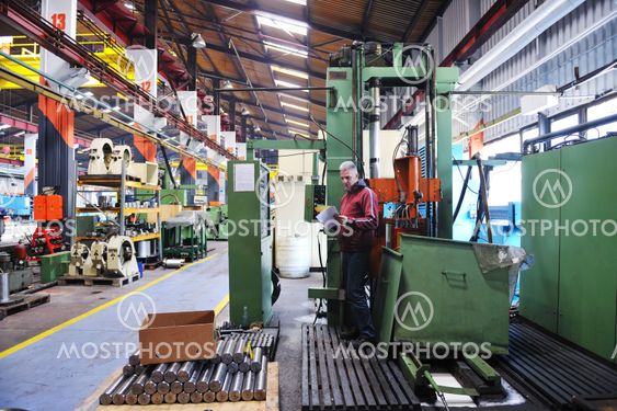 industry workers people in factory