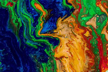 multicolour colourful background acrylic pouring