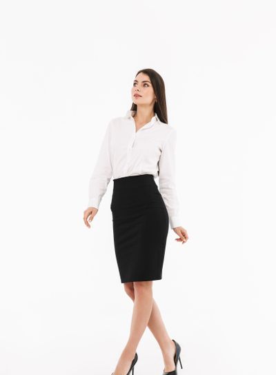 Full length portrait of an attractive young businesswoman