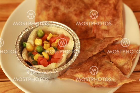 crispy roti and breakfast
