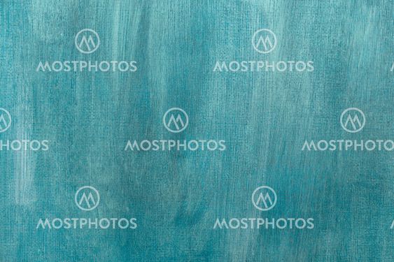 Blue painted artistic canvas