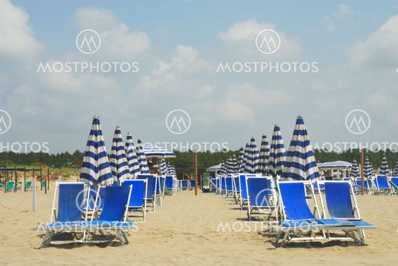 Private beach
