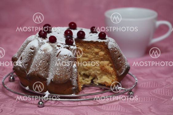 Tea with cake