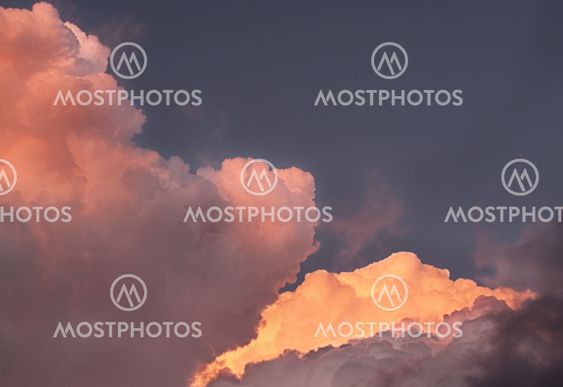 Cumulonimbus storm clouds