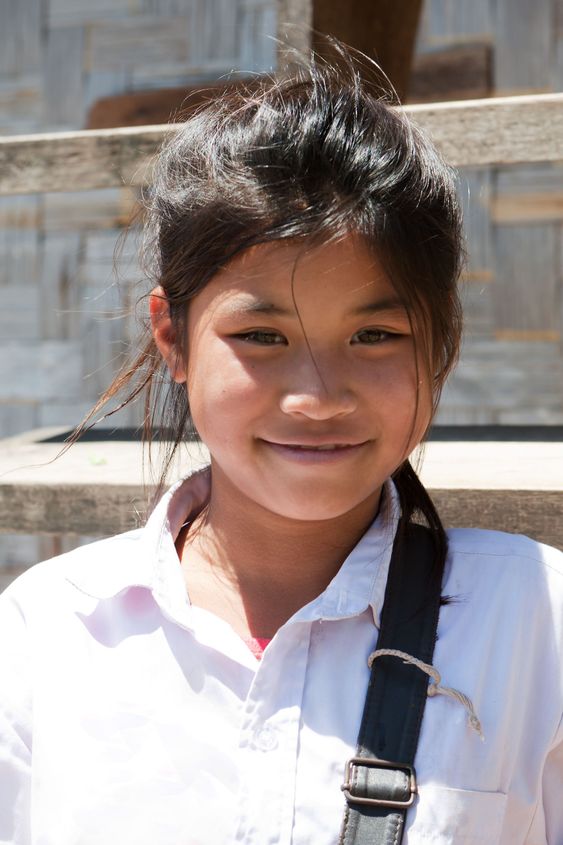 Portrait asian student