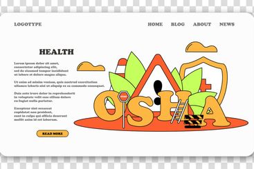 Occupational safety regulations and health inspection....