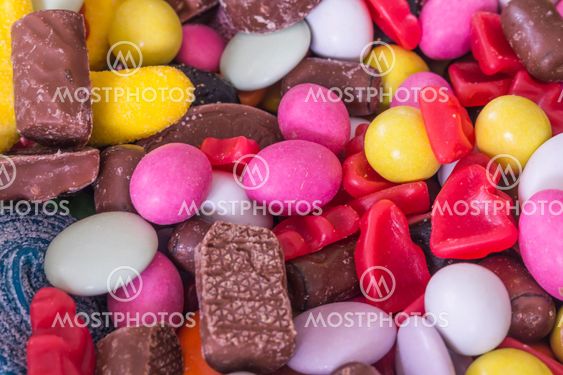 A variety of sweets