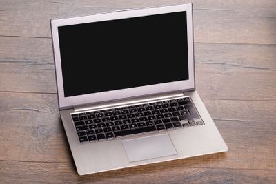 Modern computer laptop