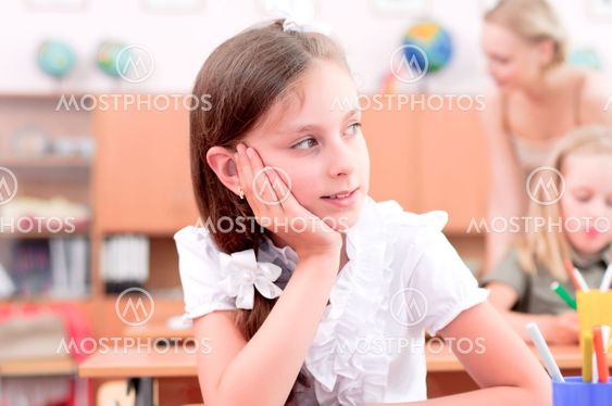 pupils in classroom