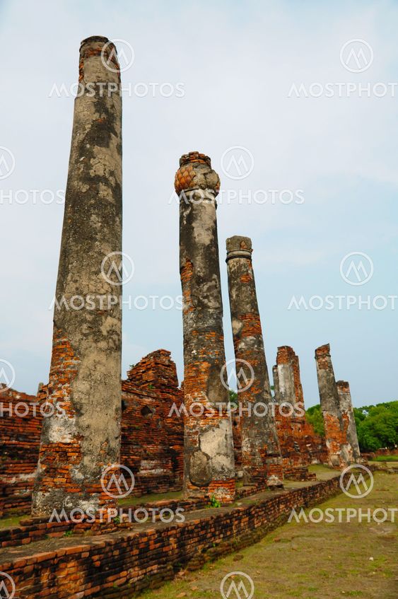 Ayutthay Historical Park in Thailand