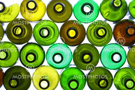 backlited bottles