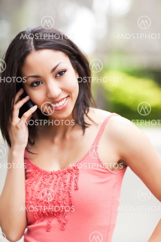 Woman on the phone