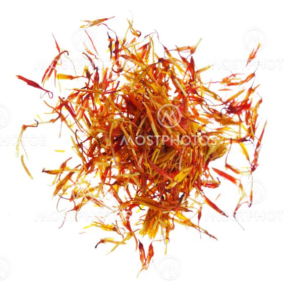Red and yellow stigmas of Crocus