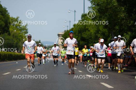 A charity marathon in Budapest