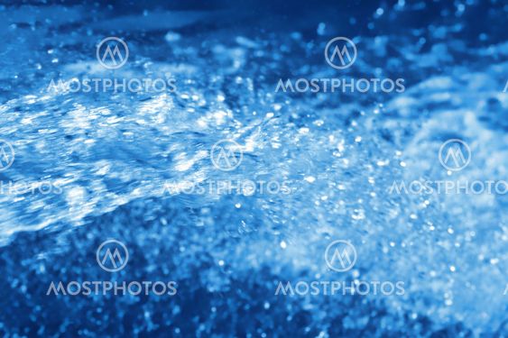 sparks of water