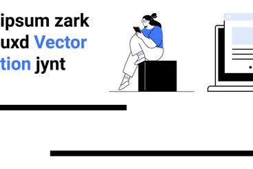 A person sitting and using a phone next to a webpage on...