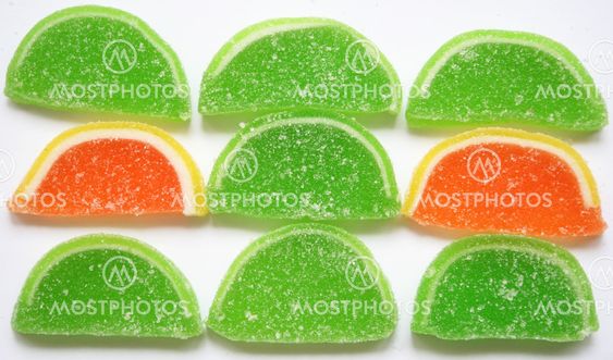 Colorful Jelly Candy as Background