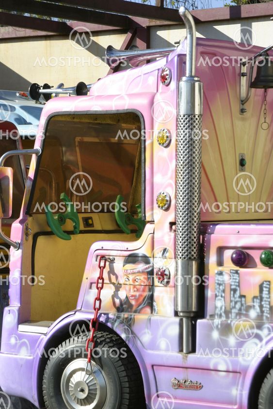 Truck carnival Ride