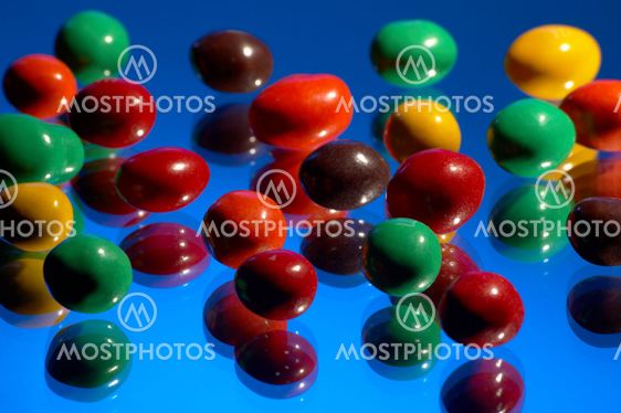 multi-coloured sweets