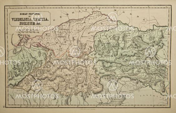 Ancient map of the world . Published by George Philip and son at London 1857 and are not subject to copyright.