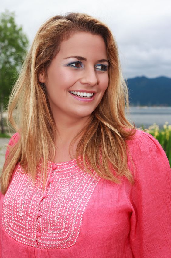 Young woman with ultimate vacation complexion