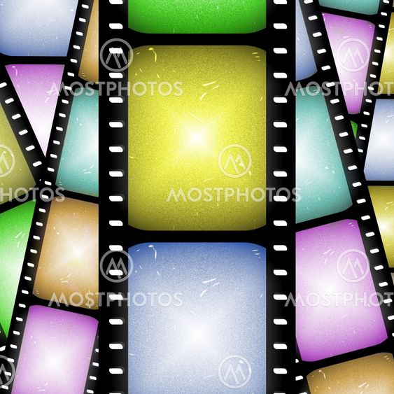 abstract filmstrip