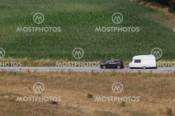Biltrafik vid Brösarps backar