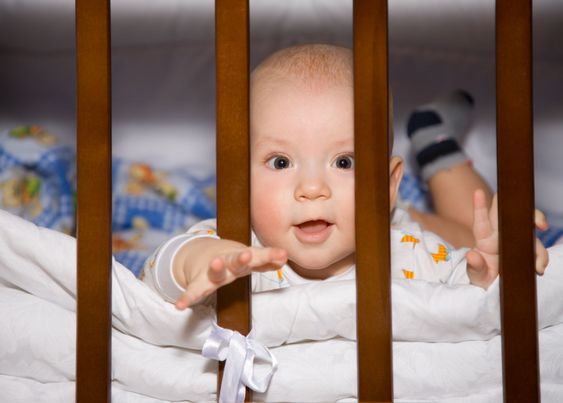 baby in bed