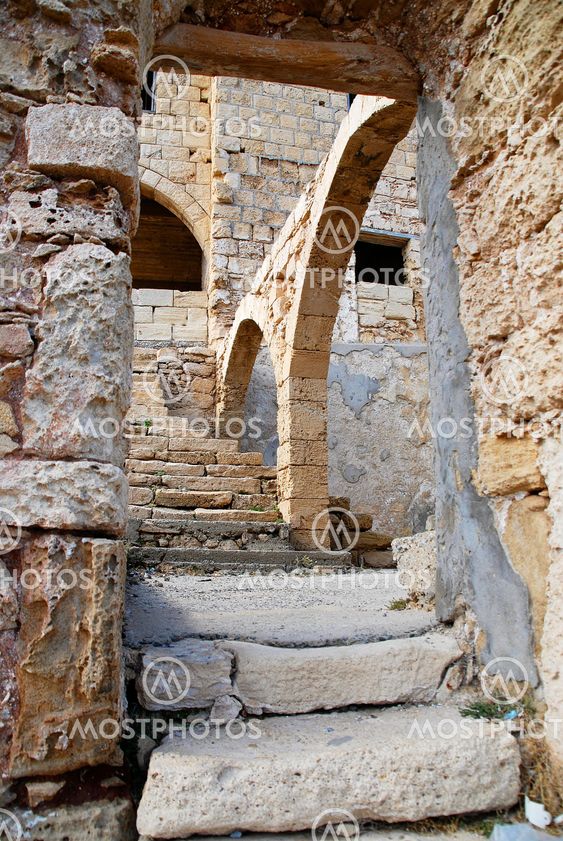An architectural fragment