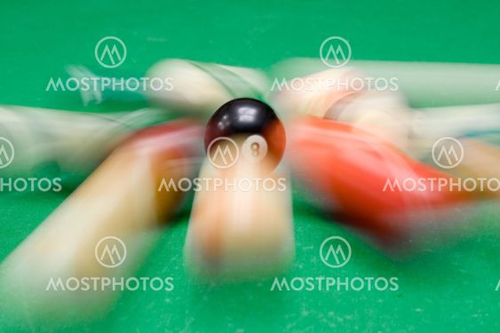 Playing Pool Billiard