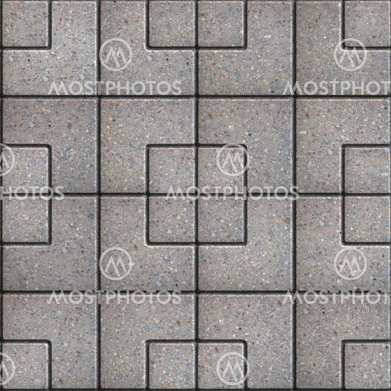 Paving Slabs. Seamless Tileable Texture.