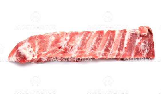 pork rib close up