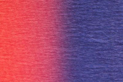 Red and blue background.