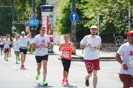 A charity marathon in Budapest