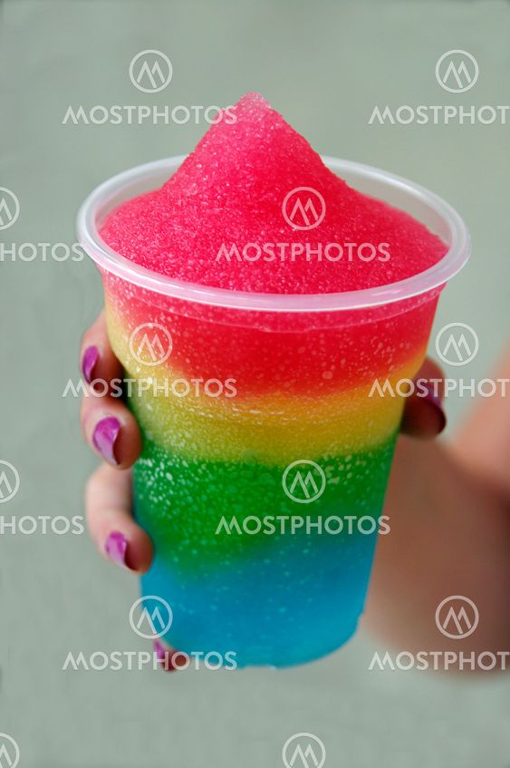 Slush ice