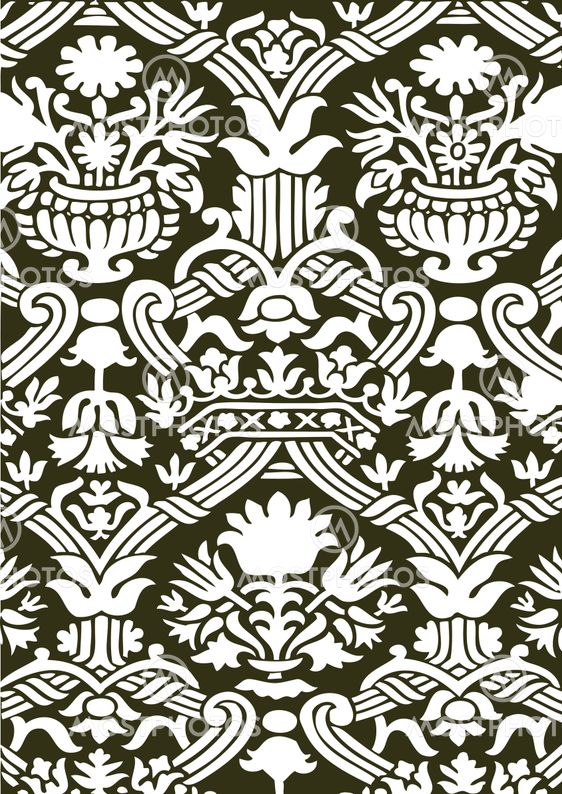 Khaki and white Seamless abstract hand-drawn floral pattern, vintage background. Seamless pattern can be used for wallpaper, pattern fills, web page background, surface textures, packaging, invitations