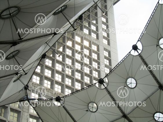 Tensioned structure