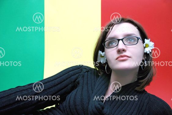 Portrait of a young woman young woman