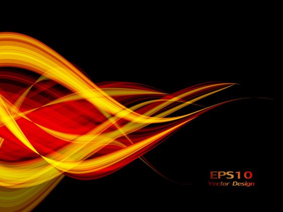 wavy lines with copy space. Eps10