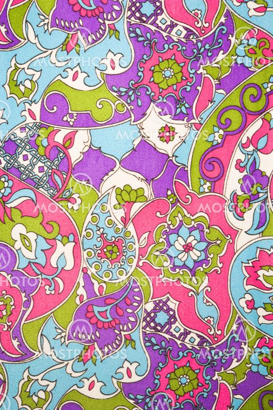 Vintage fabric detail.