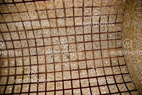 Ceiling of bone chapel, Faro