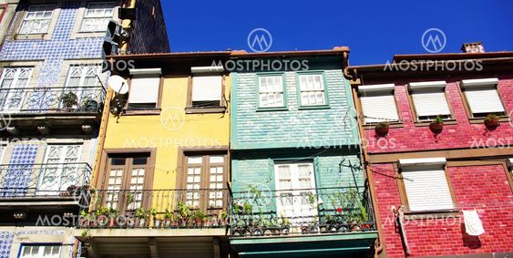 Porto downtown, Ribeira square