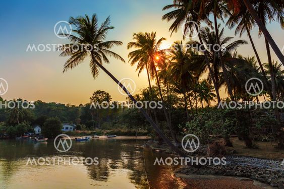 Bay of the tropical island Koh Chang