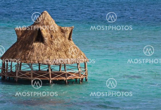 Palapa at Bacalar