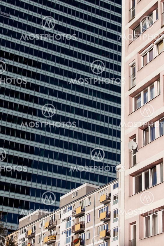 Warsaw Downtown Urban Scenery