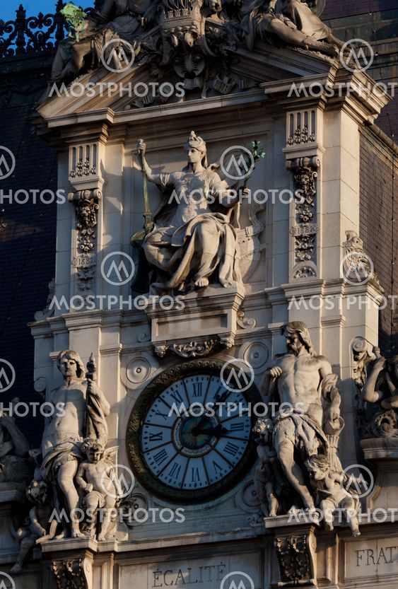 City council, Paris, France