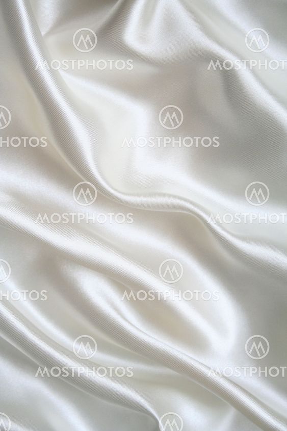 Smooth elegant white silk as background