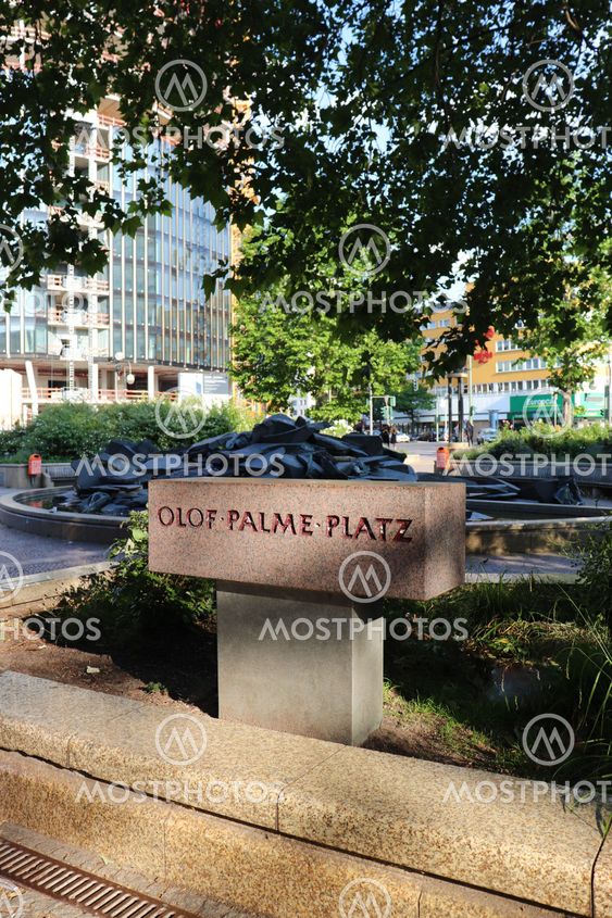 Olof Palme Platz i Berlin
