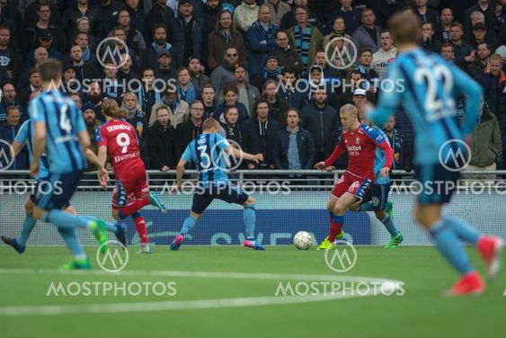 Match between Djurgarden IF and IFK Goteborg at the Tele2...
